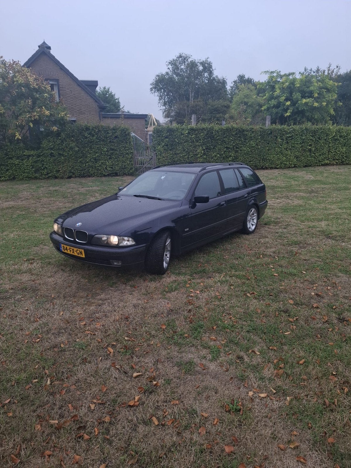 BMW 5-Serie 2.5 I 523 Touring AUT 2000 Blauw, Auto's, Automaat, Achterwielaandrijving, 2494 cc, Blauw