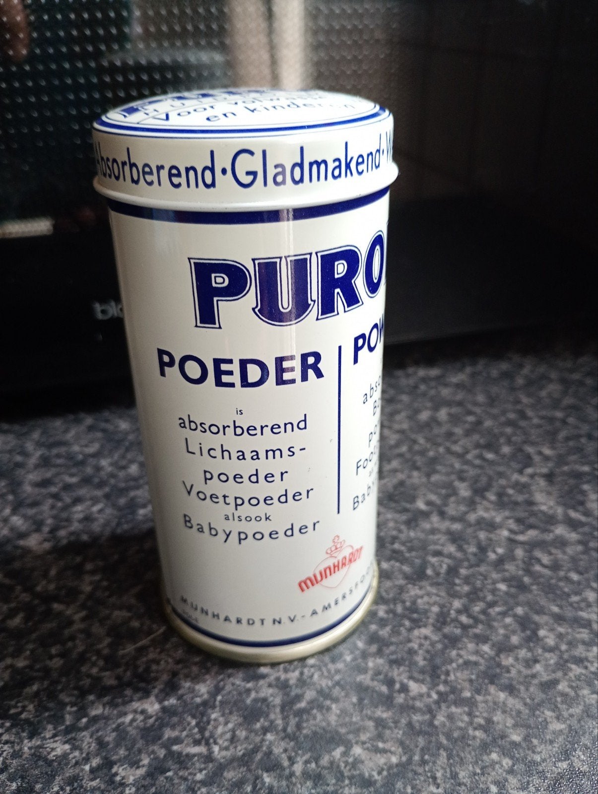 Vintage Purol Poeder Blik - Huid-, Voet- en Babypoeder, Ophalen of Verzenden