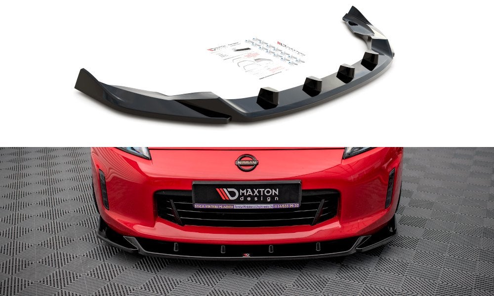 Voorlip sideskirt achterlip spoiler - Nissan 370z 12-20, Ophalen of Verzenden