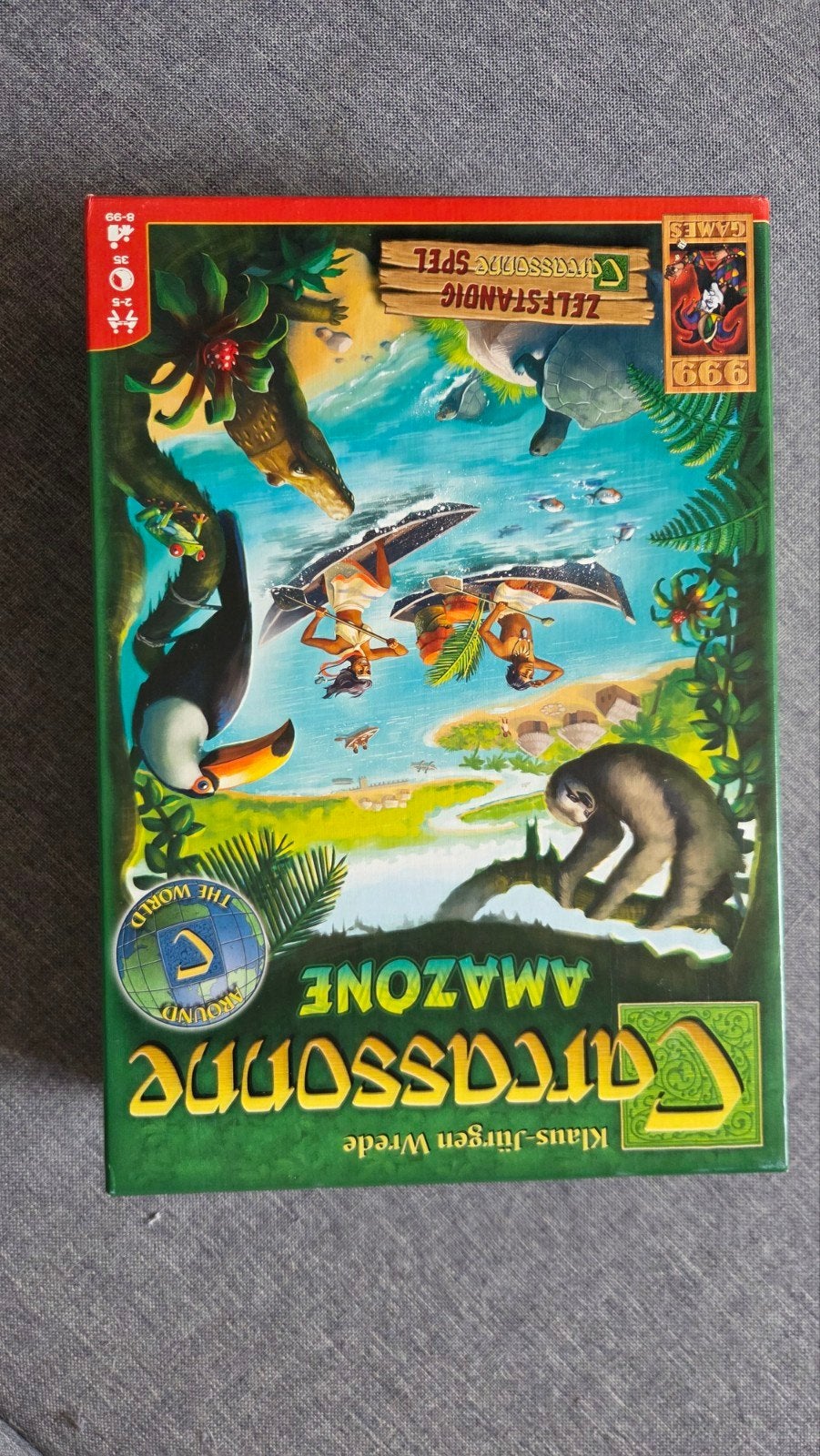 Carcassonne Amazone - Zelfstandig bordspel, Hobby en Vrije tijd, Gezelschapsspellen | Bordspellen, Vijf spelers of meer, Ophalen of Verzenden