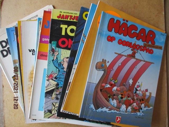 adv4967 diverse stripboeken 3, Eén stripboek, Ophalen, Gelezen
