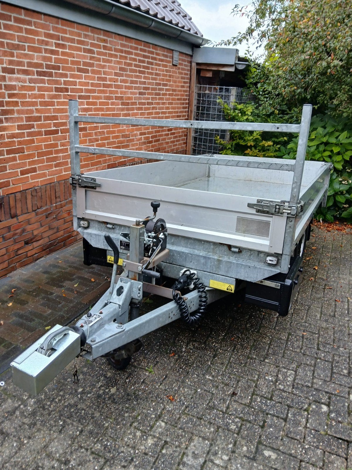 Saris Kipper Aanhangwagen 270 x 150cm Marge aanhanger, Auto diversen, Ophalen, Zo goed als nieuw
