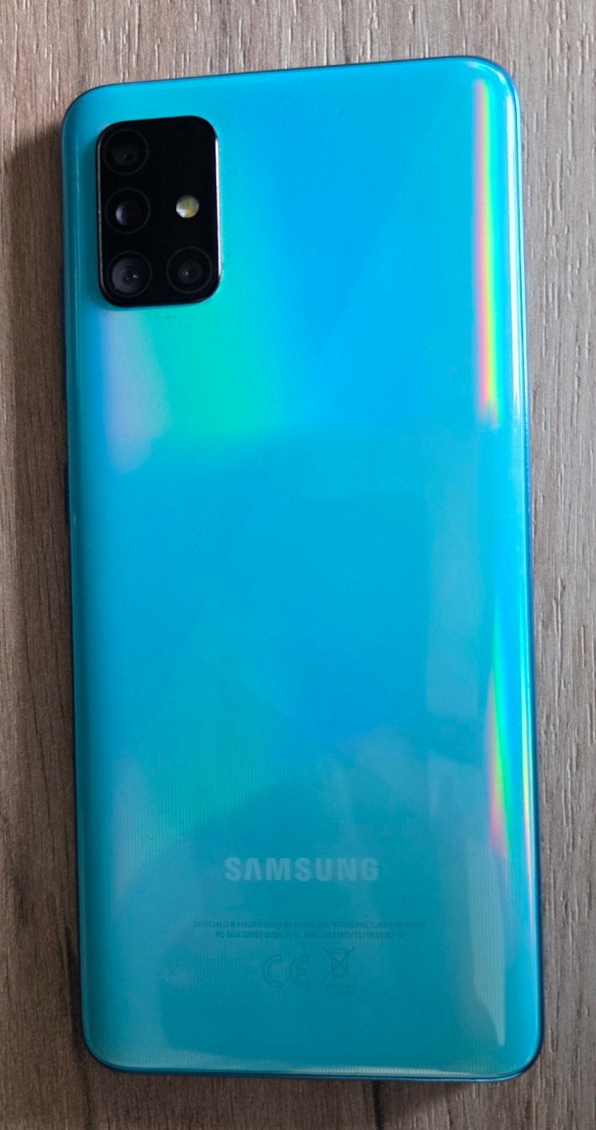 Samsung Galaxy A51 128GB – Goede staat + GRATIS hoesje!, Ophalen, Blauw, Touchscreen, Zo goed als nieuw