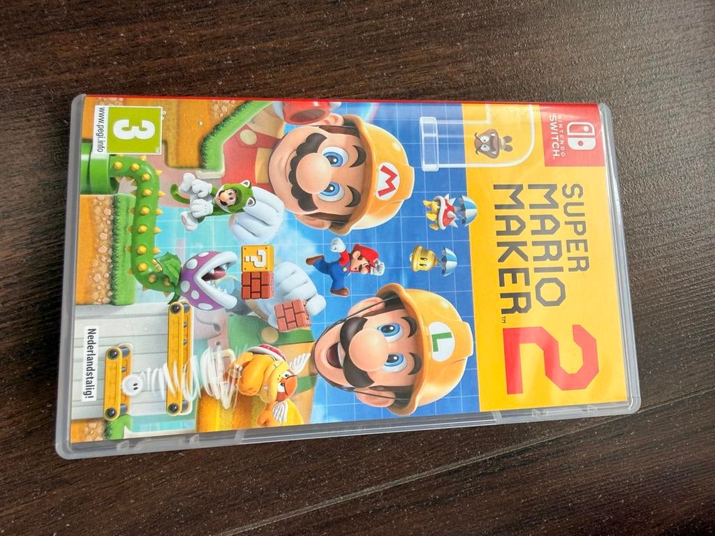 Nintendo switch mario maker 2, Avontuur en Actie, Ophalen of Verzenden, Zo goed als nieuw, 3 spelers of meer