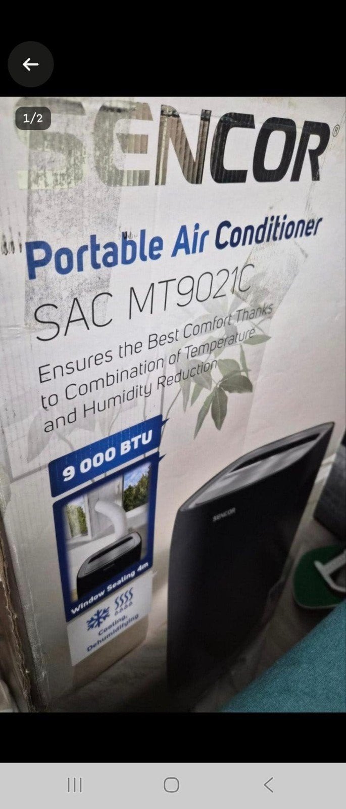 nieuwe airco, Witgoed en Apparatuur, Ophalen, Nieuw, Mobiele airco, 3 snelheden of meer