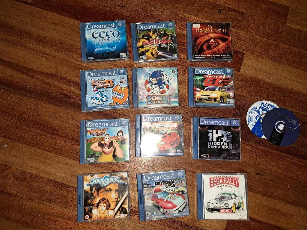 13 Dreamcast spellen, 1 speler, Racen en Vliegen, Ophalen of Verzenden, Zo goed als nieuw
