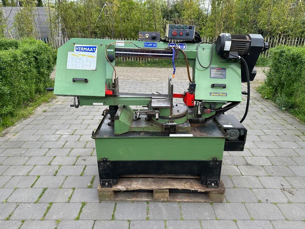 ijzer lintzaag, Doe-het-zelf en Verbouw, Gereedschap | Zaagmachines, Ophalen, Gebruikt, 70 mm of meer, Lintzaag
