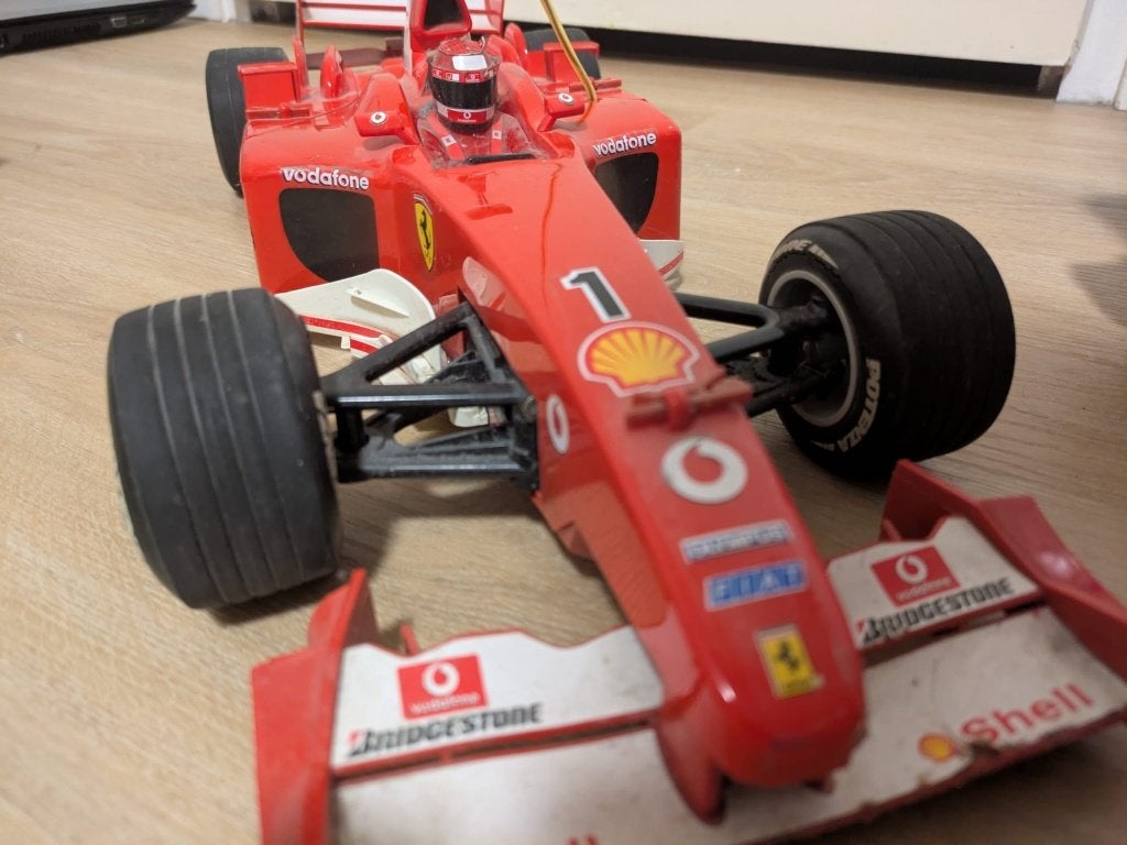 Nikko Ferrari F2003-GA RC – schaal 1:10, Elektro, Gebruikt, Ophalen of Verzenden, Schaal 1:10