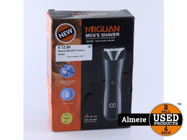 Miguan MG-688 Trimmer | Nieuw, Flex Ltd., Nieuw, https://flex.com/contact-us, Nobelstraat 10, 5807 GA Oostrum LB, Limburg, Nederland