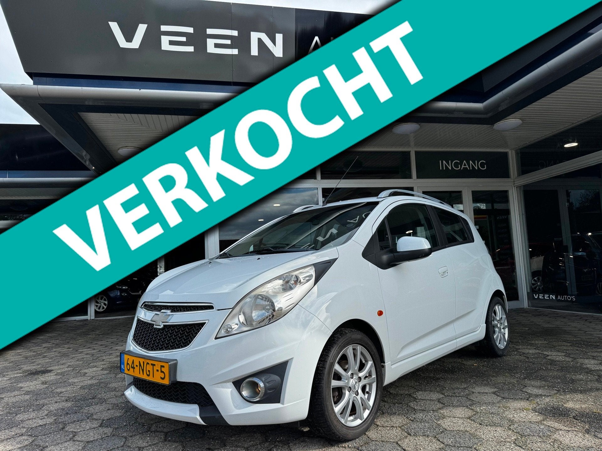 Chevrolet Spark 1.2 16V LT Clima Lichtmetaal NAP!, Voorwielaandrijving, Gebruikt, 4 cilinders, 82 pk