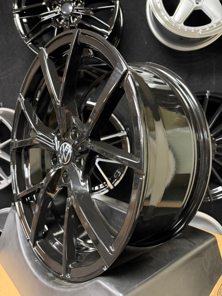 19 inch velgen voor Volkswagen Estoril R look 5x112 Golf 7 8, 19 inch, Velg(en), Nieuw, Ophalen of Verzenden