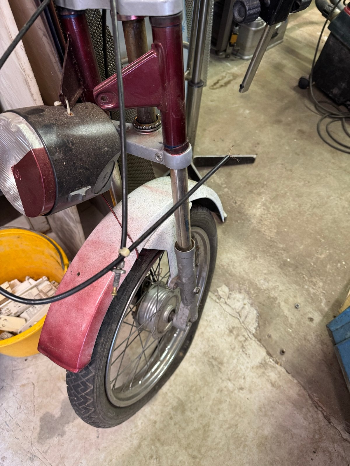 Voorvork Piaggio Bravo - Gebruikt, Fietsen en Brommers, Brommeronderdelen | Scooters, Ophalen of Verzenden, Gebruikt, Overige typen