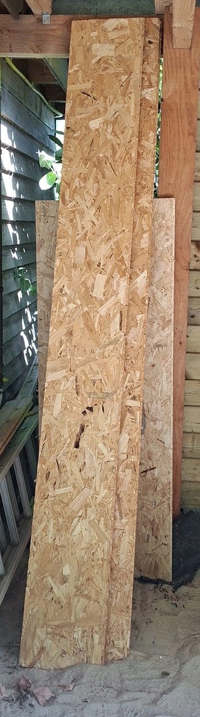 Osb 3 en nog wat ander hout rest stukken na verbouwingen, Ophalen