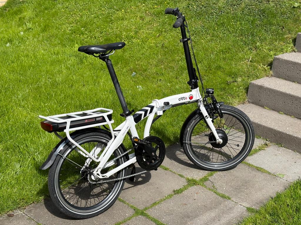Stella Citta elektrische vouwfiets, Fietsen en Brommers, Fietsen | Vouwfietsen, Ophalen, Gebruikt, Totaal opvouwbaar, Overige merken