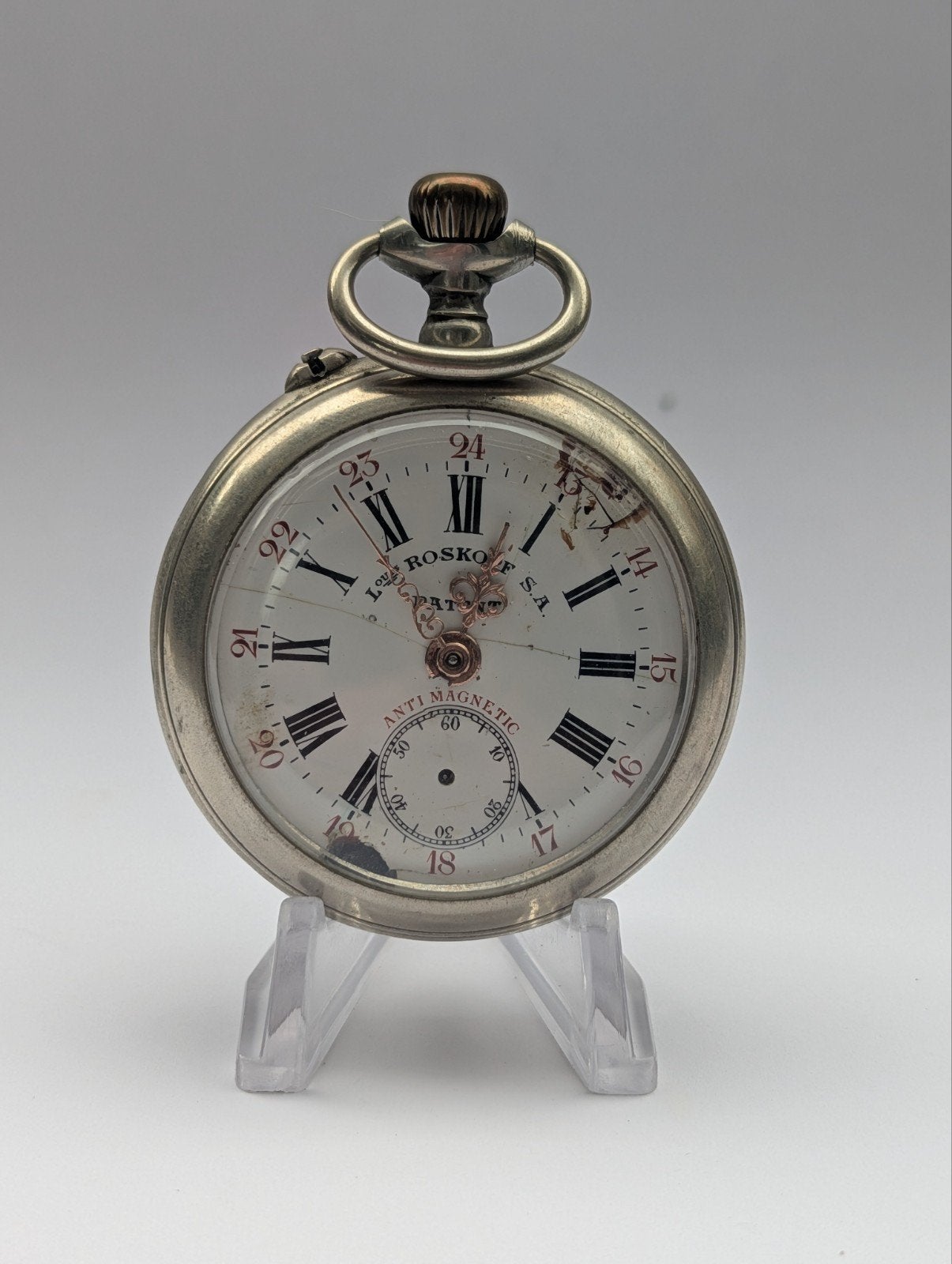 Roskopf zakhorloge - loopt niet, Ophalen of Verzenden