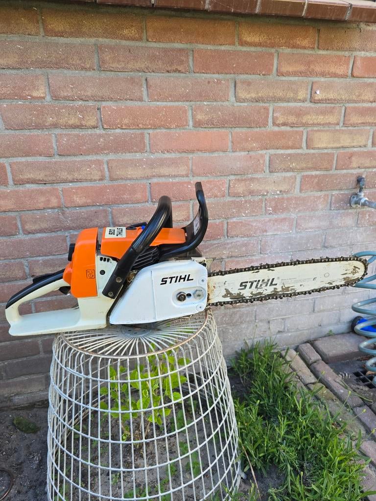 Gereviseerde Stihl benzine kettingzaag 026, Tuin en Terras, Ophalen of Verzenden, Gebruikt, Benzine