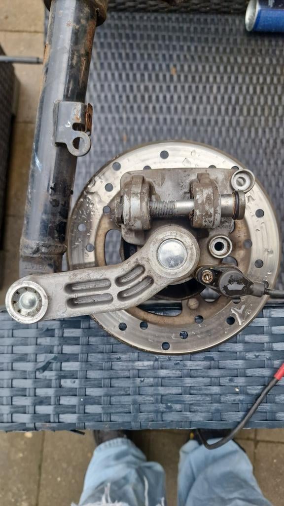 Vespa Sprint aszitting naaf en remmerij, Fietsen en Brommers, Ophalen of Verzenden, Gebruikt, Overige typen, Vespa