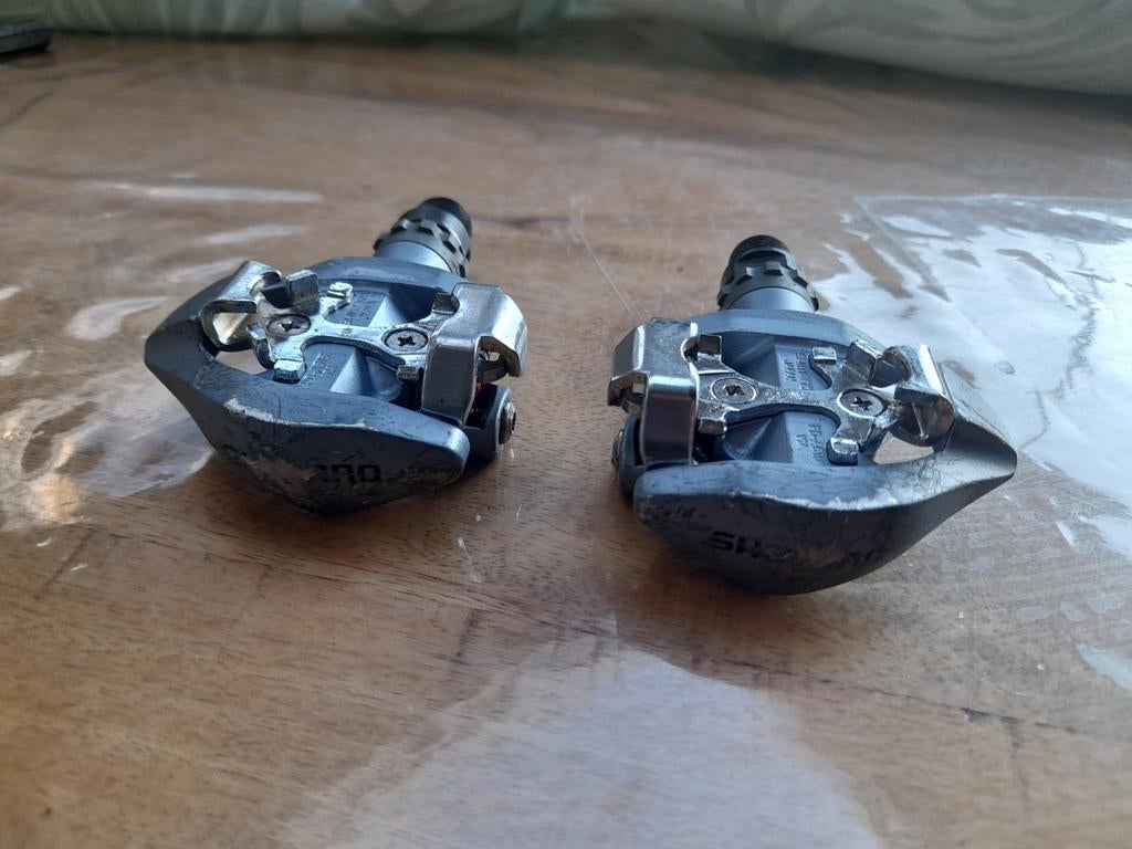 Vintage Shimano pd-a515 klik pedalen, Fietsen en Brommers, Fietsonderdelen, Crankstel of Pedalen, Gebruikt, Stadsfiets, Ophalen of Verzenden