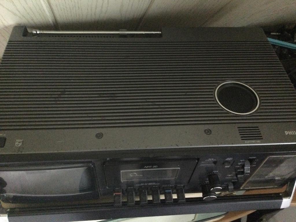 PHILIPS radio, TV, cassette speler, Audio, Tv en Foto, Radio's, Gebruikt, Overige typen, Ophalen of Verzenden