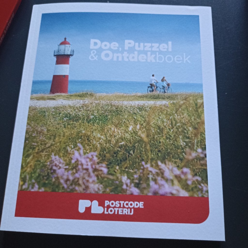 Postcode Loterij die, puzzel en ontdek boek, Verzenden, Nieuw, Natuur algemeen