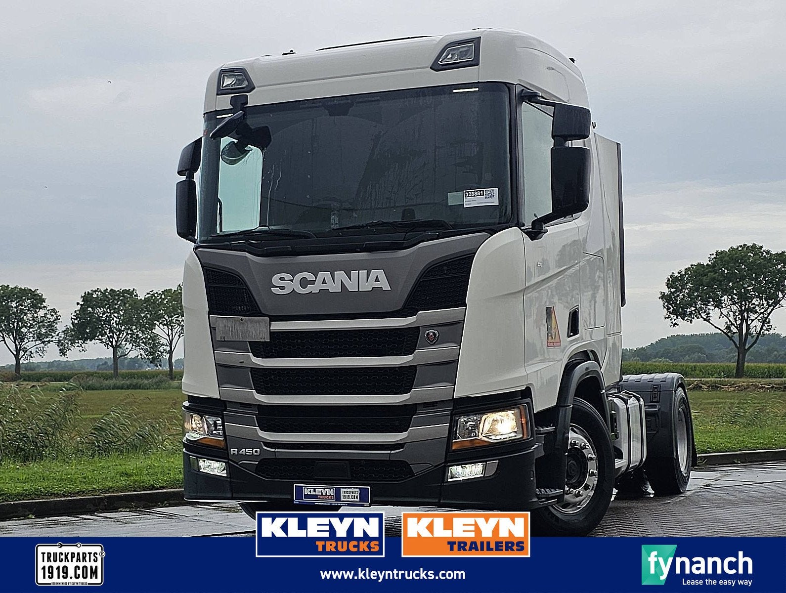 SCANIA R450, Automaat, Euro 6, Scania, Wit