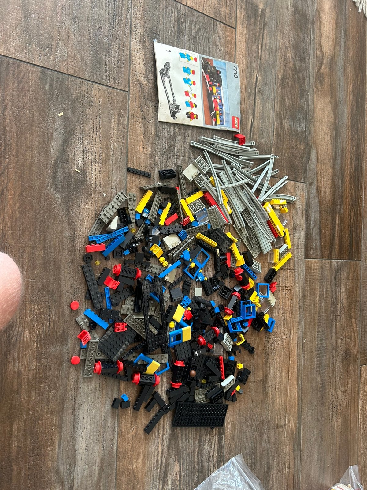 Lego trein 7710, Kinderen en Baby's, Speelgoed | Duplo en Lego, Ophalen of Verzenden, Zo goed als nieuw