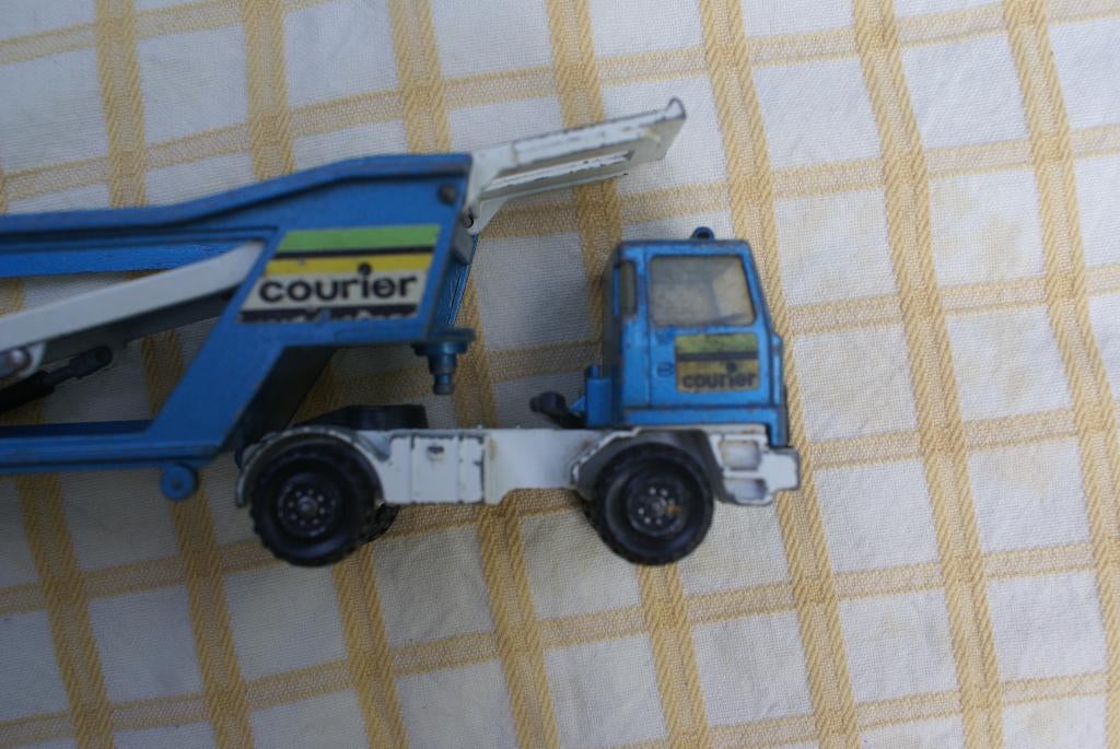 Matchbox Superkings K10 Bedford ar transporter, 1979, Verzenden, Gebruikt, Bus of Vrachtwagen, Matchbox