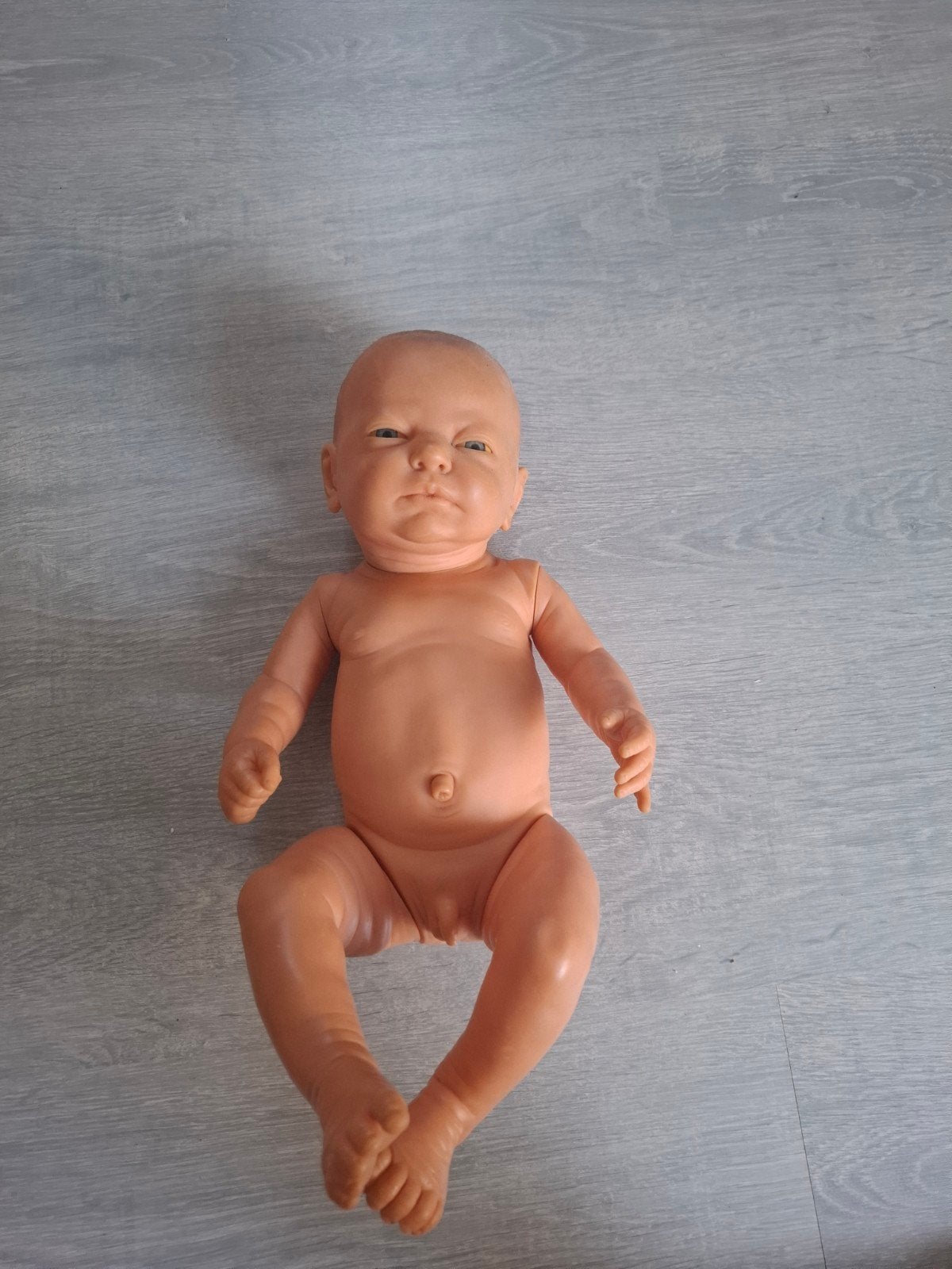 Vintage Babypop, Ophalen of Verzenden, Gebruikt, Babypop, Levensecht of Reborn