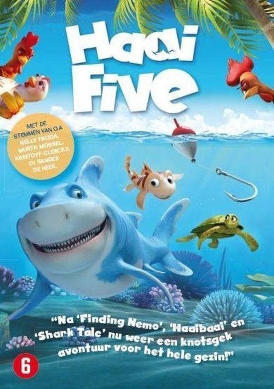 DVD - Haai Five, Vanaf 6 jaar, Ophalen of Verzenden, Gebruikt