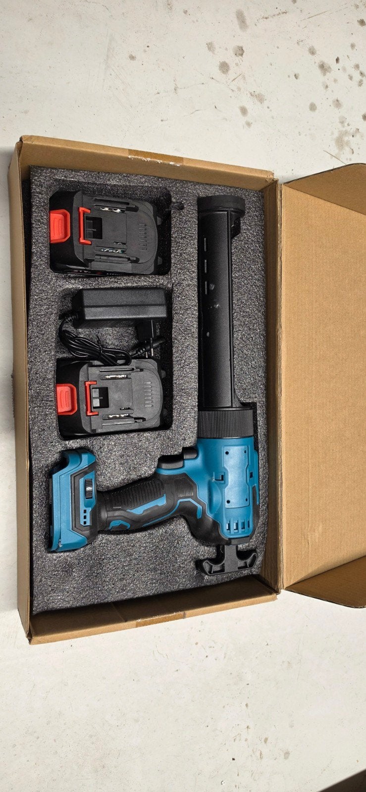 kitpistool - kitspuit elektrisch 18v z.g.a.n, Ophalen of Verzenden, Zo goed als nieuw, Minder dan 400 watt, Overige typen