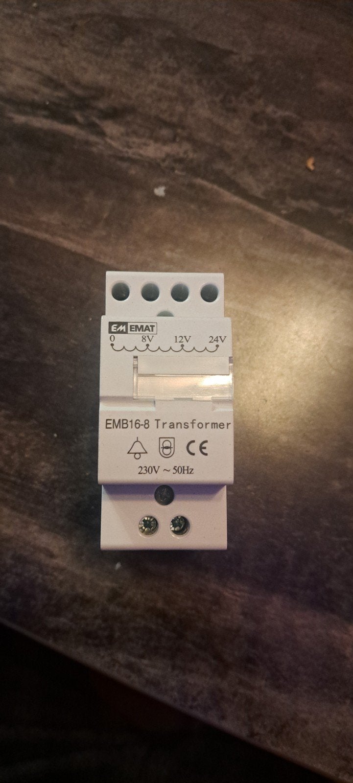 Emat EMB16-8 Transformator 230V naar 8V/12V/24V, Ophalen of Verzenden, Zo goed als nieuw, Emat, Omvormer