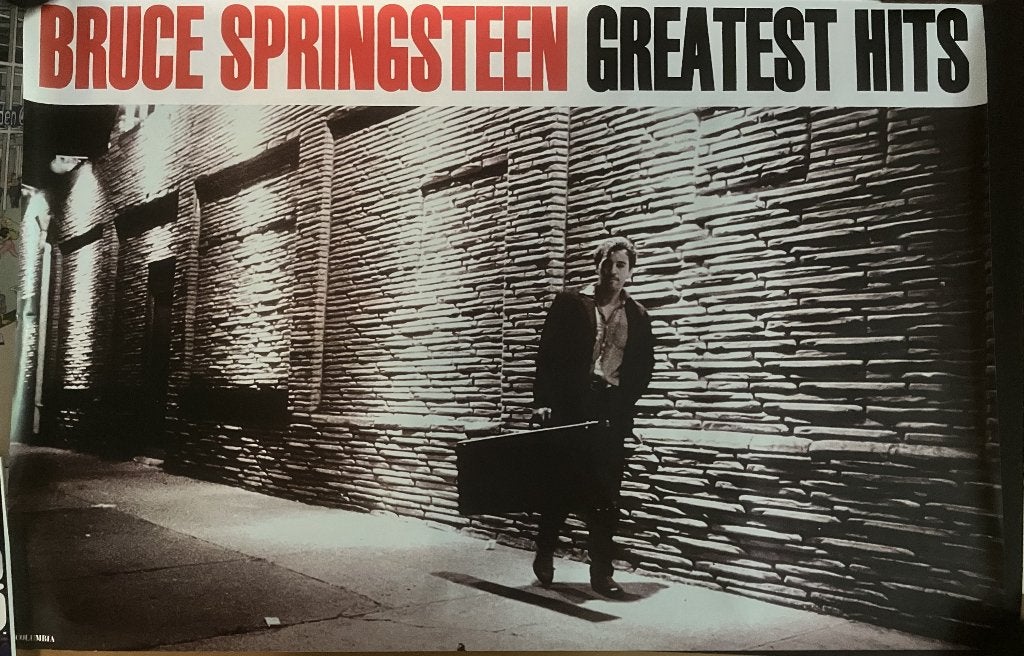 Zeldzame promo-poster Springsteen: Greatest Hits 1995, Verzamelen, Posters, Ophalen, Rechthoekig Liggend, Zo goed als nieuw, A1 t/m A3