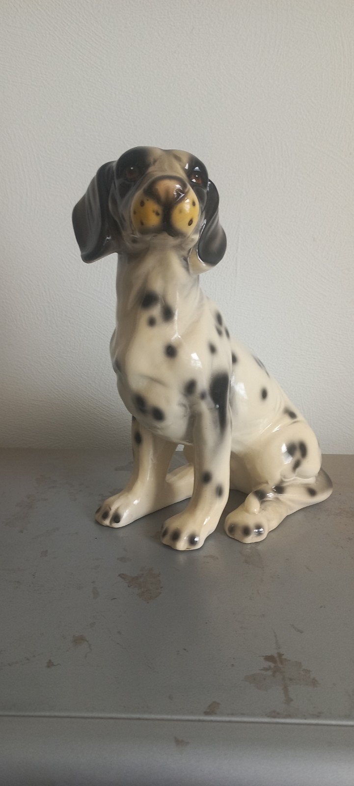 vintage dalmatier hond , pup, Ophalen of Verzenden, Zo goed als nieuw, Dier