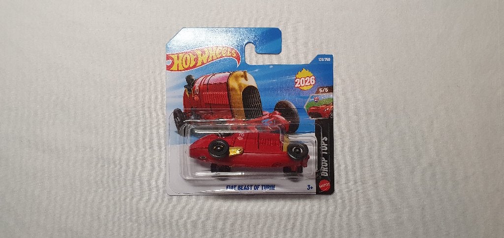Hot wheels FIAT Beast of Turin, Ophalen of Verzenden, Nieuw, Auto