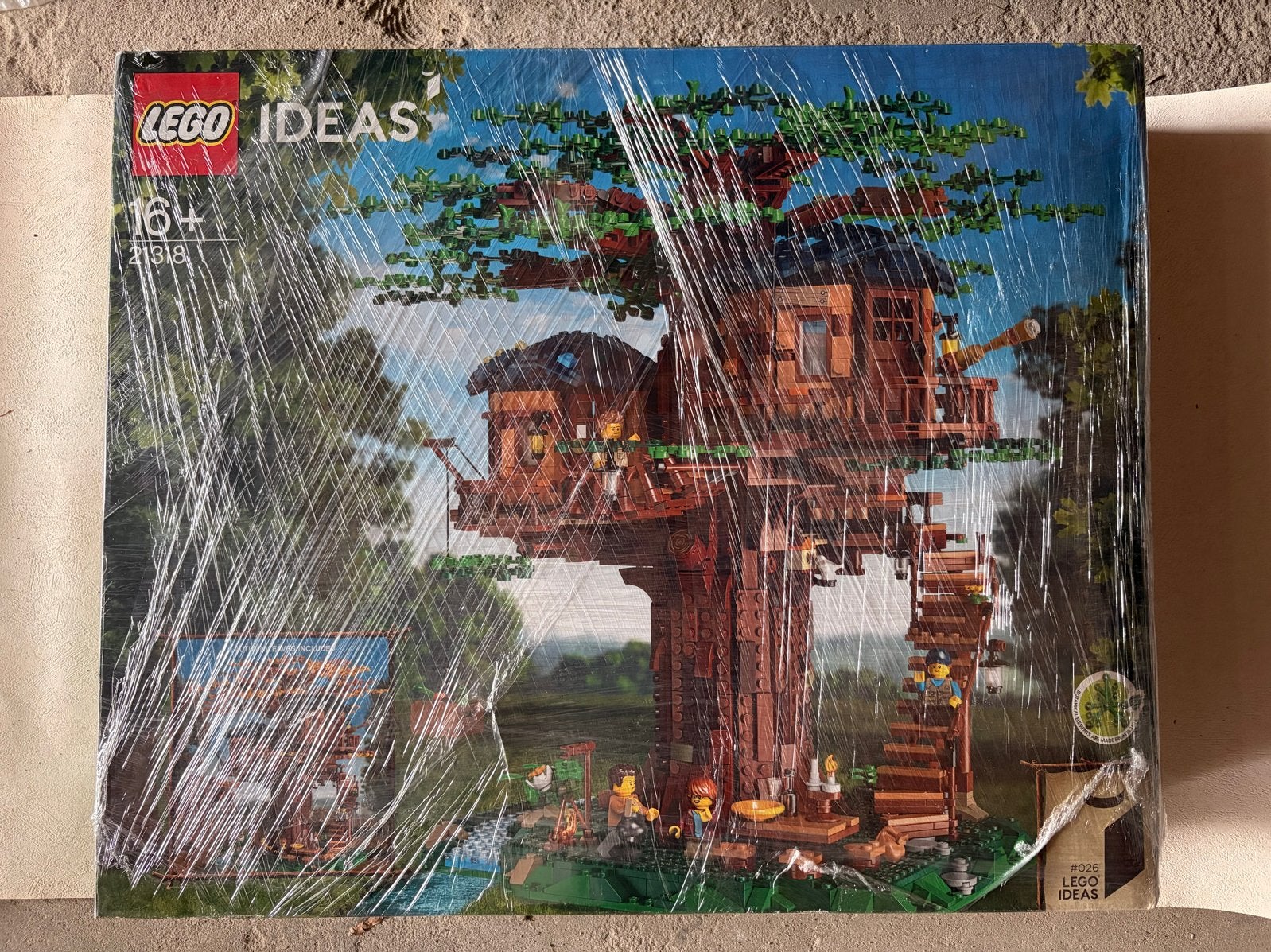 LEGO Ideas 21318 Boomhut - Zo goed als nieuw, Lego, Ophalen of Verzenden, Compleet, Complete set