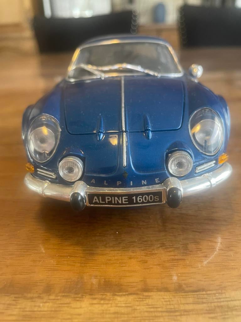 Alpine 1600 s.         1971.       1.18, Ophalen of Verzenden, Zo goed als nieuw, Bburago