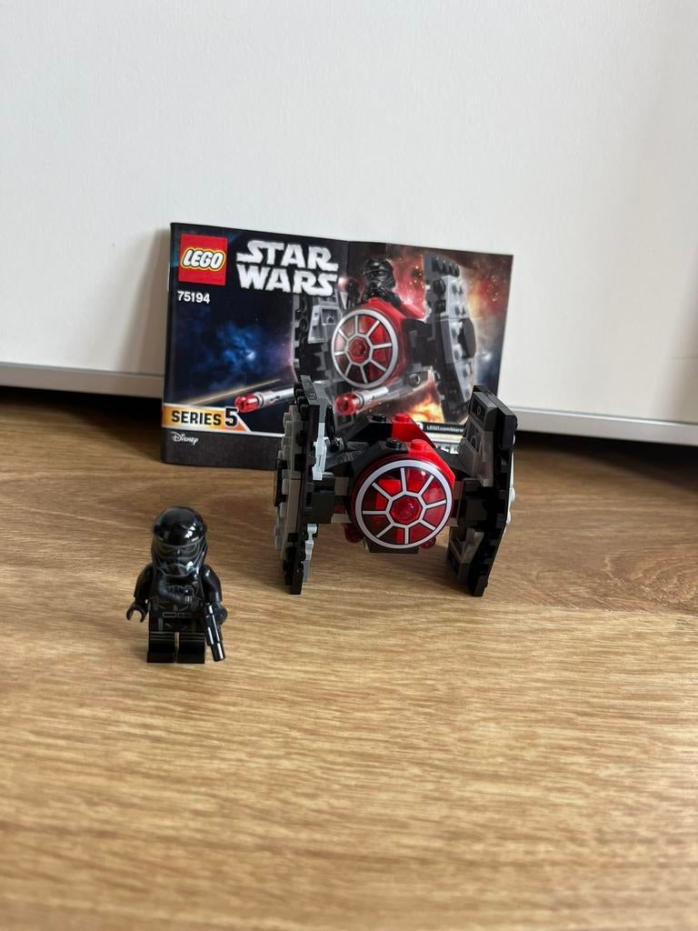 LEGO Star Wars First Order TIE Fighter Microfighter 75194, Gebruikt, Star Wars, Lego, Ophalen of Verzenden
