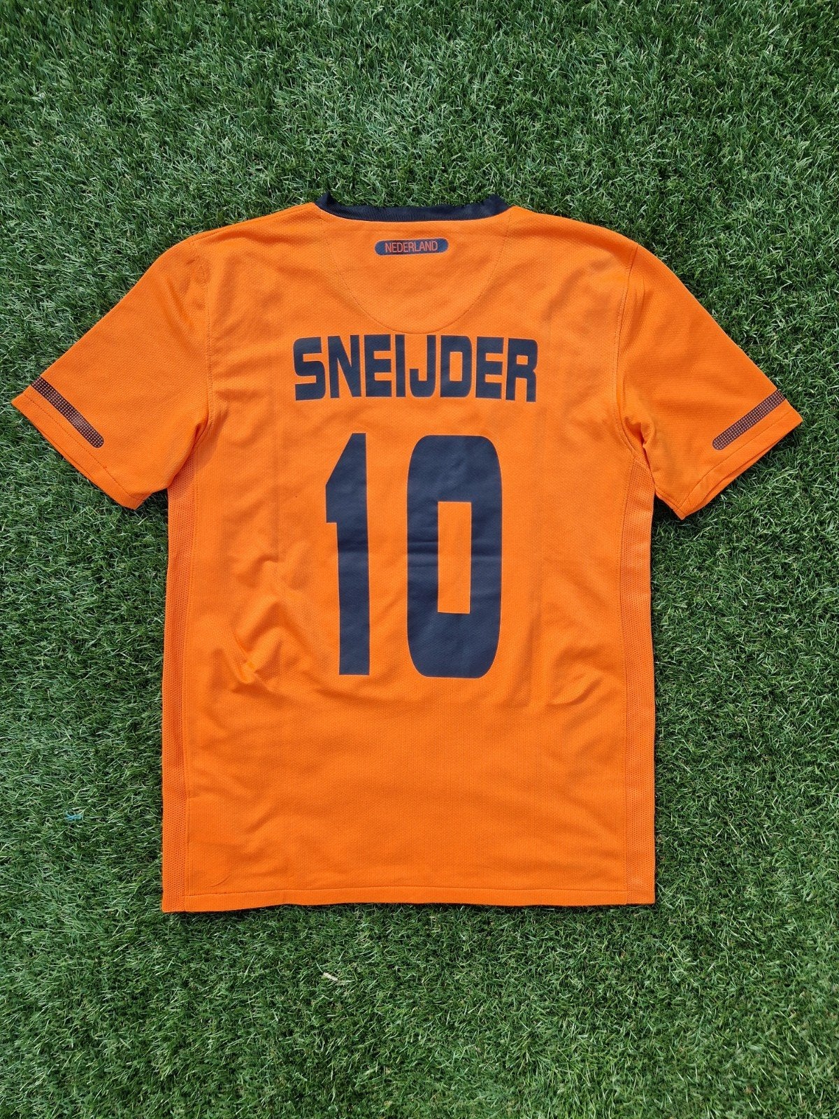 Nederlands elftal Oranje jersey 2010 KNVB Sneijder shirt, Nike, Oranje, Ophalen of Verzenden, Zo goed als nieuw