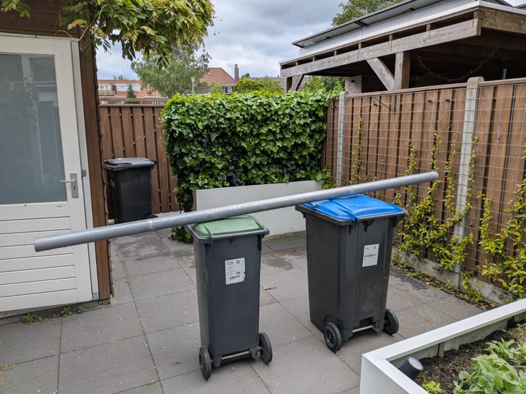 Zinken Regenpijp 80x3000, Doe-het-zelf en Verbouw, Ophalen