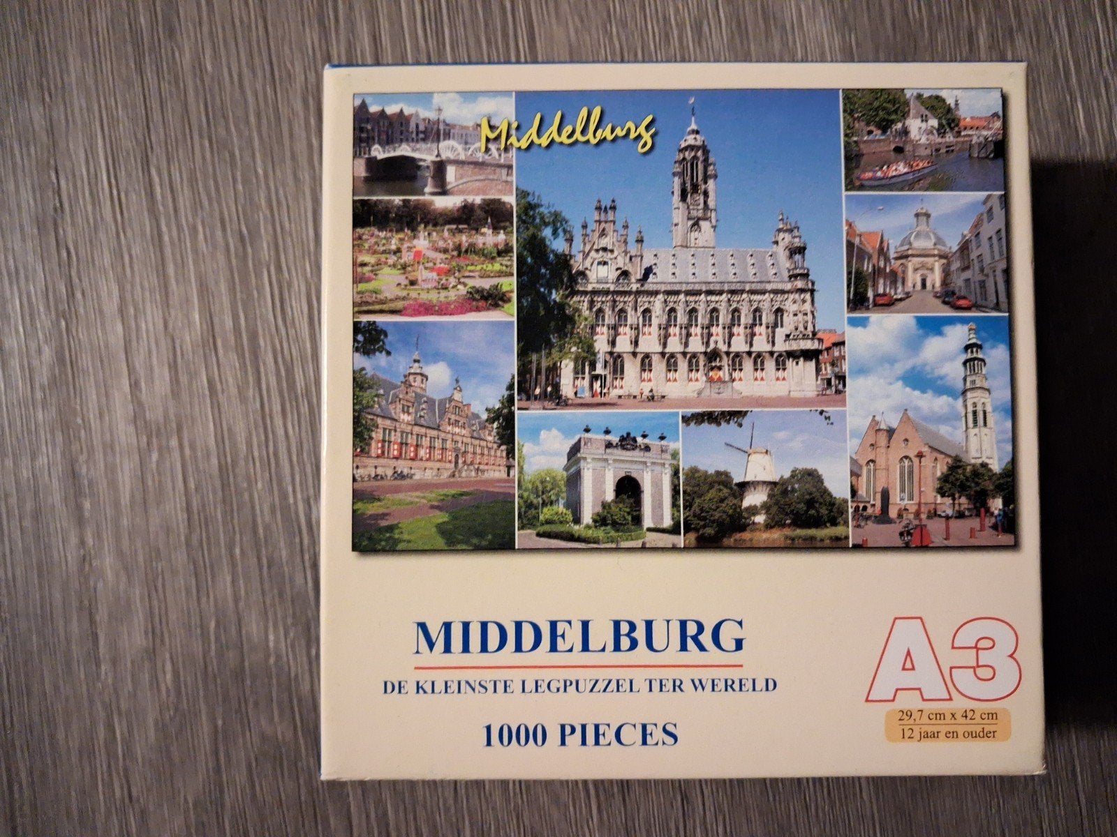 Middelburg Puzzel 1000 Stukjes - A3 Formaat, Ophalen of Verzenden
