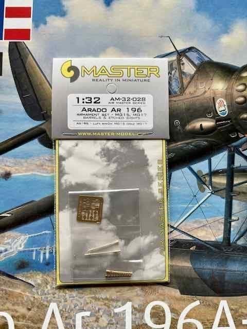 Revell	3787	Arado Ar 196A-3	1/32 Incl Master set, Verzenden, Zo goed als nieuw, Groter dan 1:72, Revell