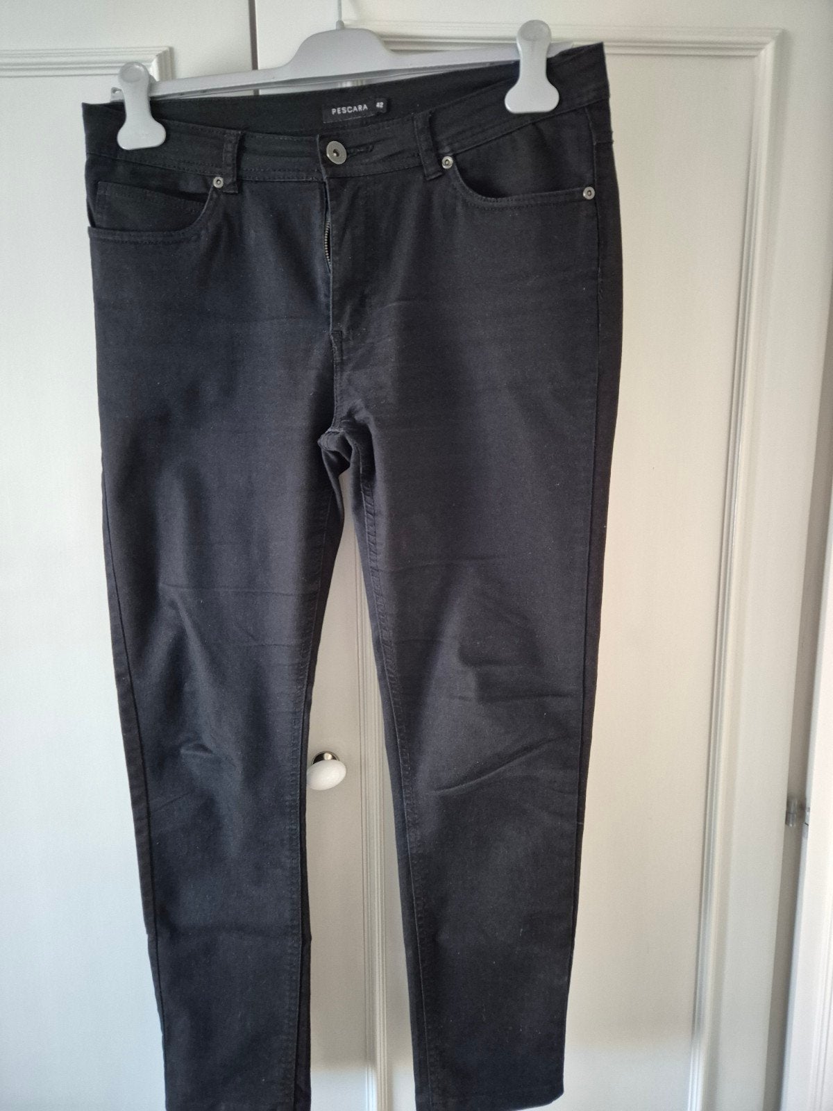 Broek  zwart m.42, Terstal, Ophalen of Verzenden, Zo goed als nieuw, Zwart
