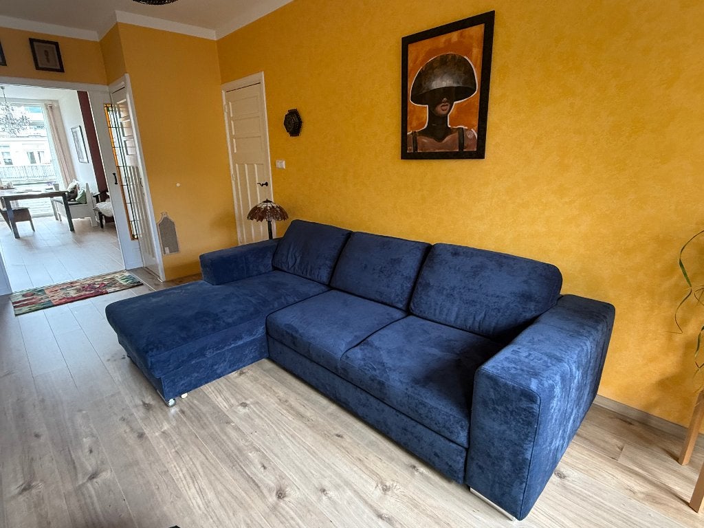 Slaapbank Seats and Sofas (275 x 107/182), Ophalen, 250 tot 300 cm, 100 tot 125 cm, Hoekbank