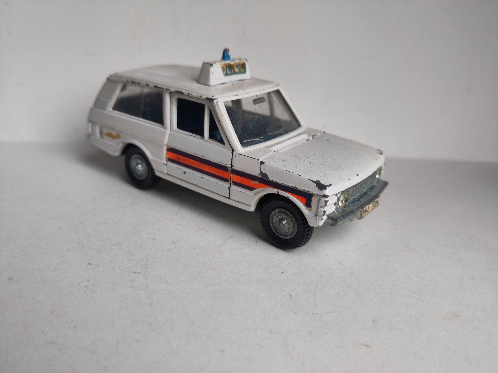 Dinky Toys No. 254 Range Rover Classic Police, Hobby en Vrije tijd, Modelauto's | 1:43, Ophalen of Verzenden, Gebruikt, Auto, Dinky Toys