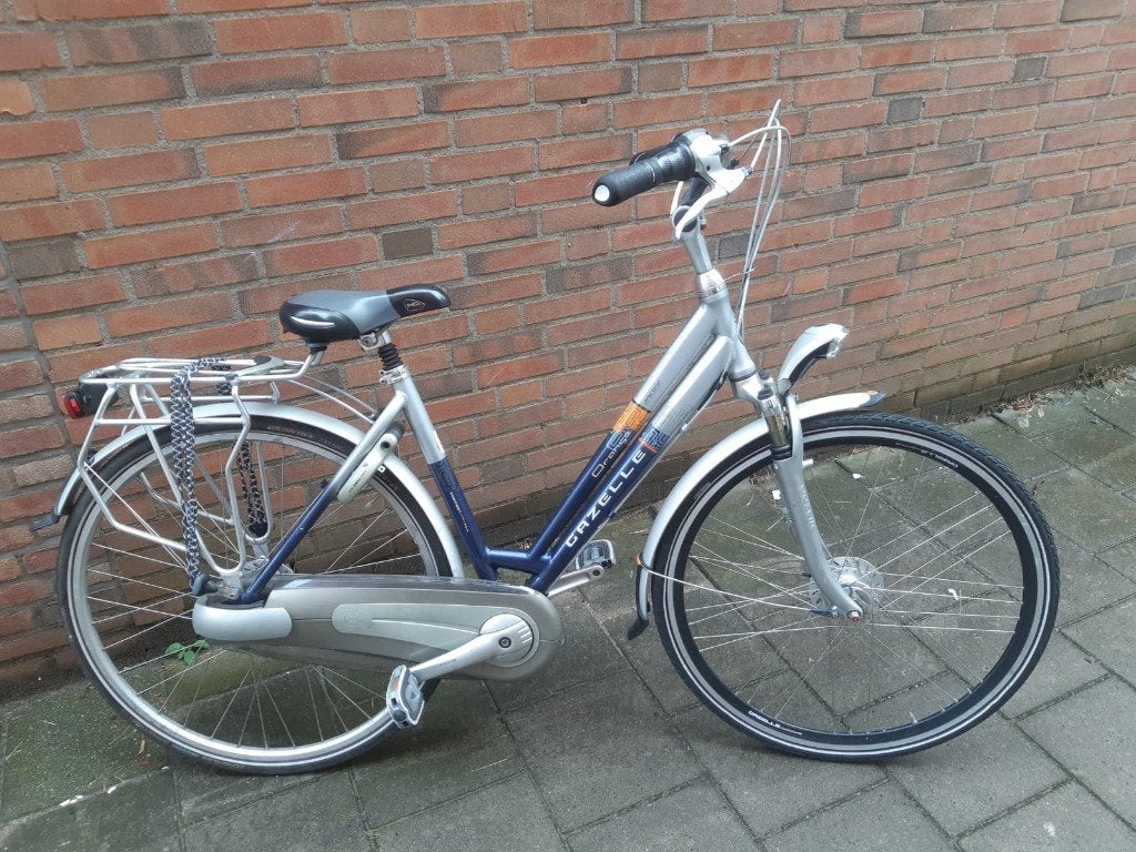 Gazelle damesfiets 28", Fietsen en Brommers, Fietsen | Dames | Damesfietsen, Ophalen, Gebruikt, 47 tot 50 cm, Versnellingen