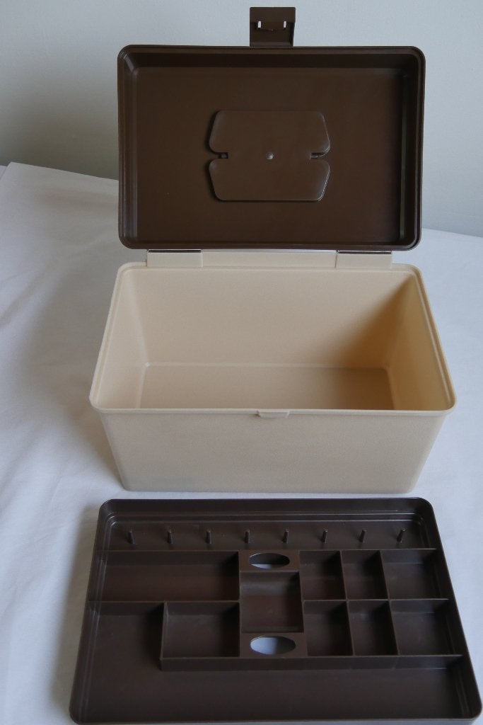 retro naaibox, Ophalen of Verzenden, Huis en Inrichting