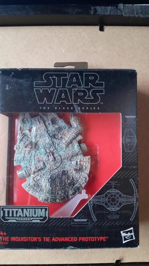 star wars Millennium Falcon black series, Ophalen of Verzenden, Zo goed als nieuw, Actiefiguurtje