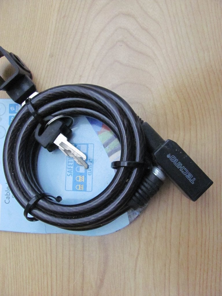 Kabel fietsslot, Ophalen of Verzenden, Nieuw, Kabelslot
