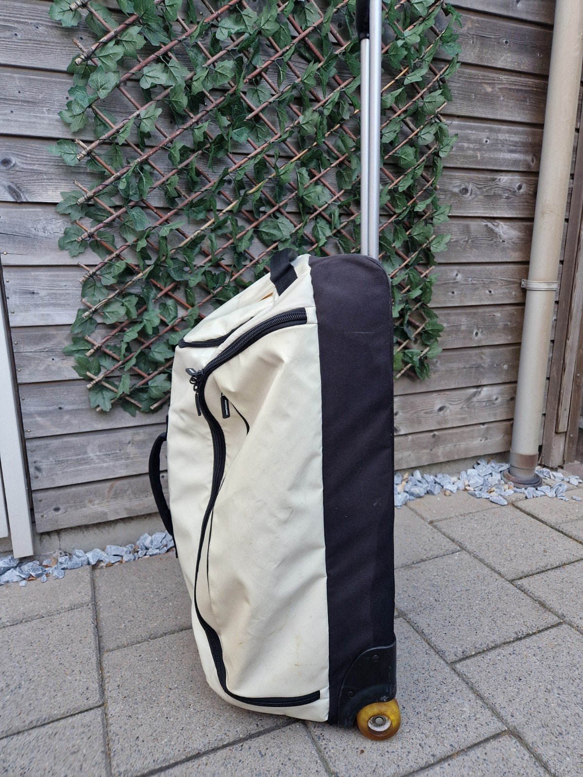 Reistas trolley ikea, 30 cm of meer, Zwart, Zo goed als nieuw, Wieltjes