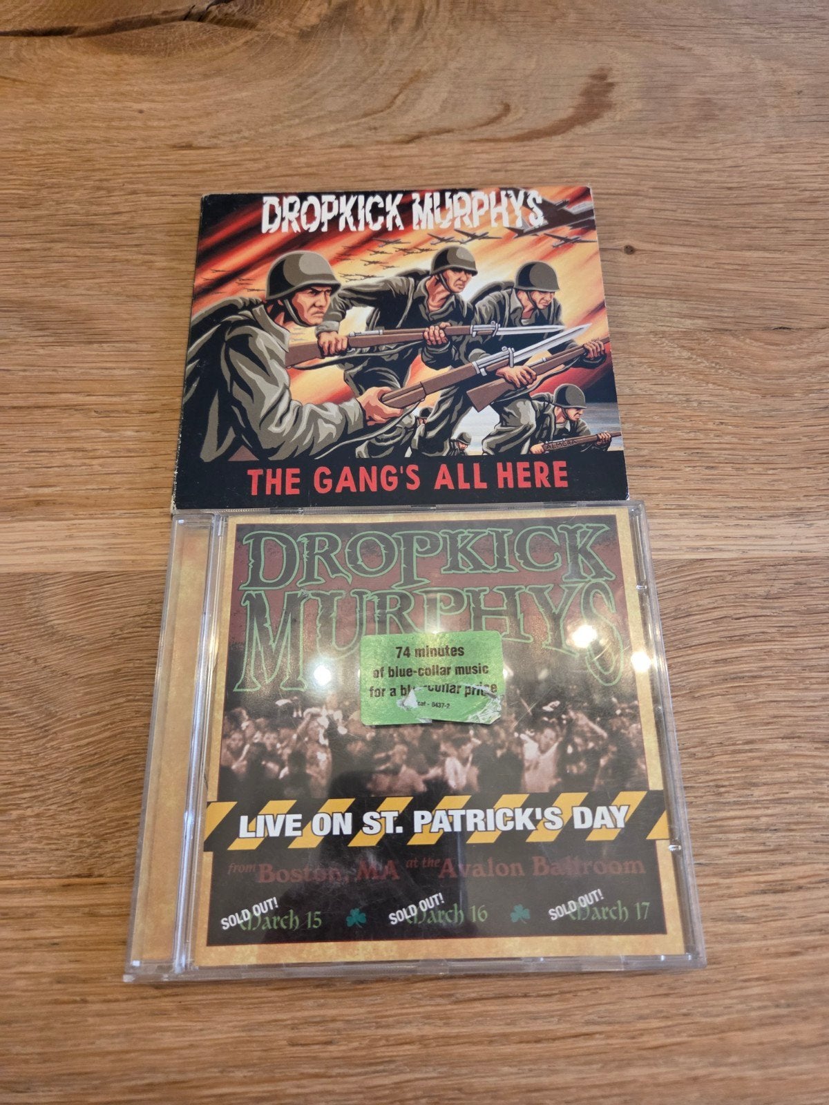 2 dropkick murphys cd's, Ophalen of Verzenden, Zo goed als nieuw, Poprock